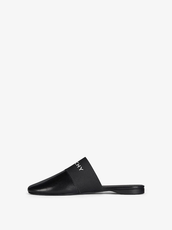 Givenchy Bedford Flat Mules In Leather