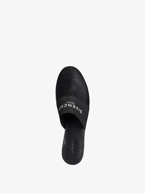 Givenchy Bedford Flat Mules In Leather