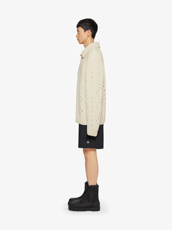 Givenchy Bermuda Shorts In Fleece