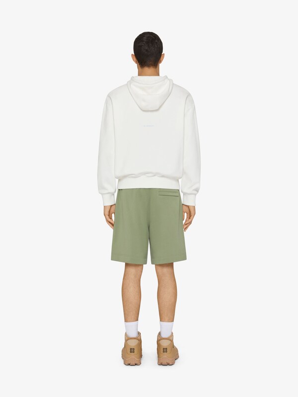Givenchy Bermuda Shorts In Fleece With 4G Detail