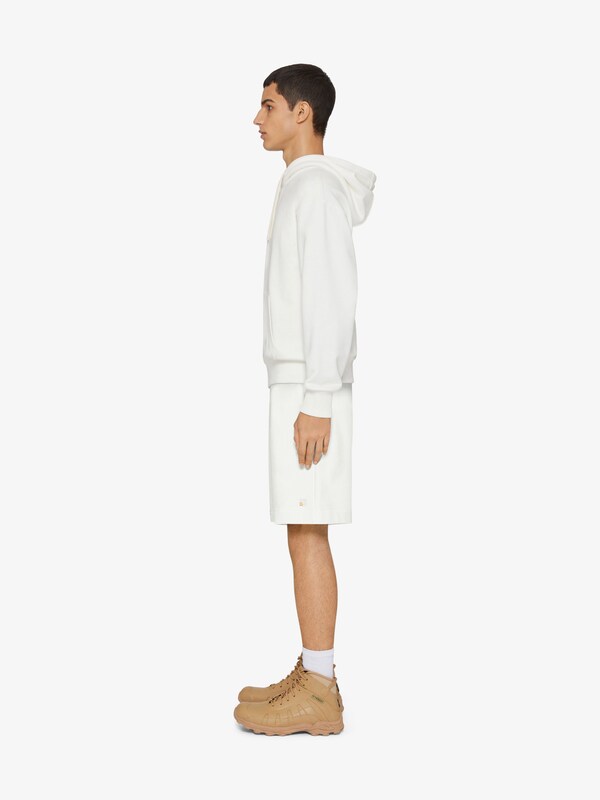 Givenchy Bermuda Shorts In Fleece With 4G Detail