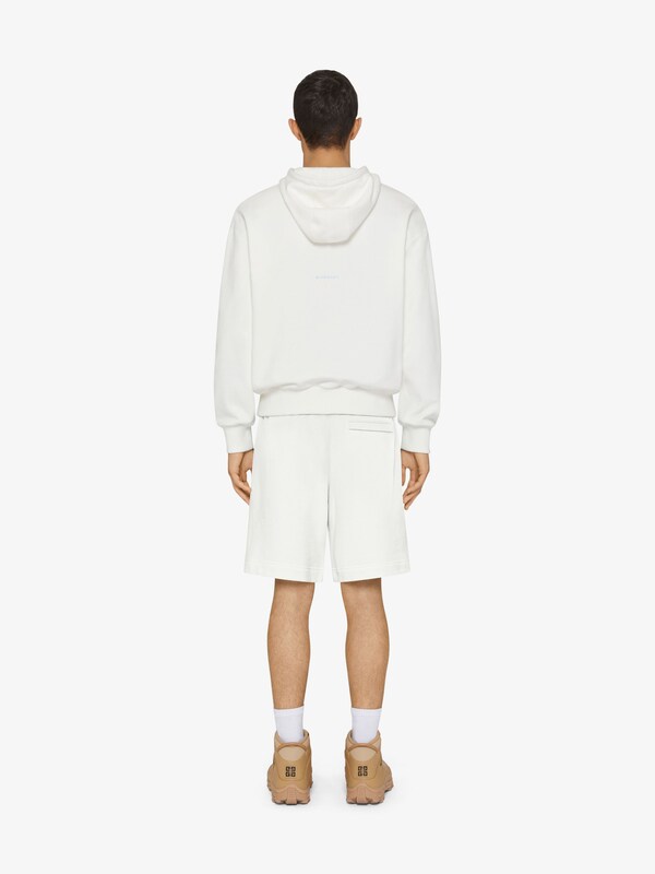 Givenchy Bermuda Shorts In Fleece With 4G Detail