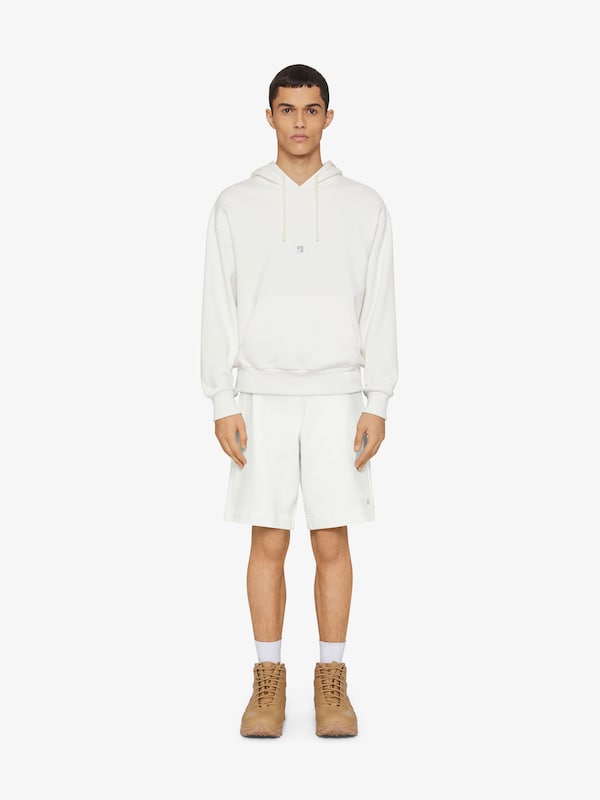 Givenchy Bermuda shorts in fleece with 4G detail