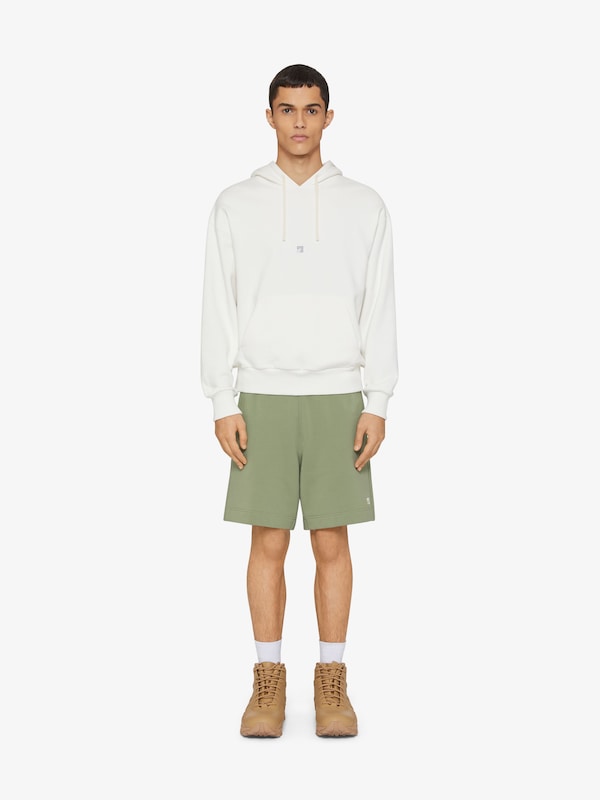 Givenchy Bermuda shorts in fleece with 4G detail