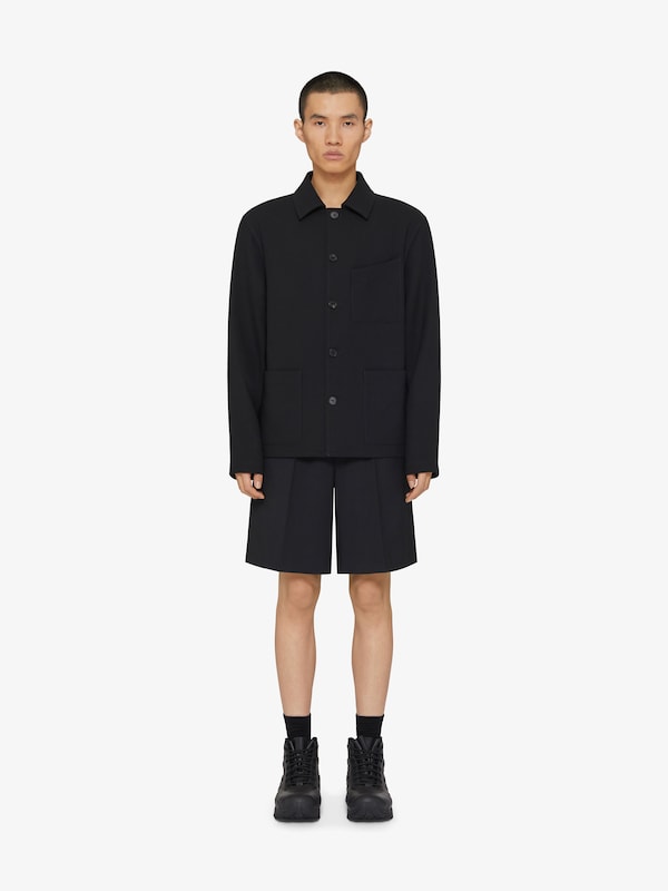 Givenchy Bermuda Shorts In Wool