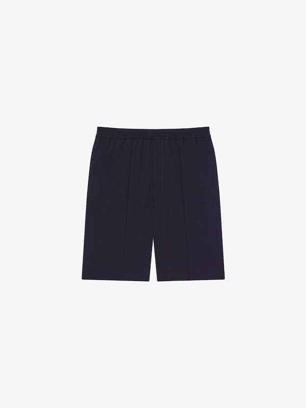 Givenchy Bermuda Shorts In Wool Poplin