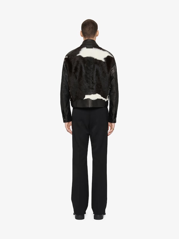 Givenchy Biker Jacket In Calfskin Leather