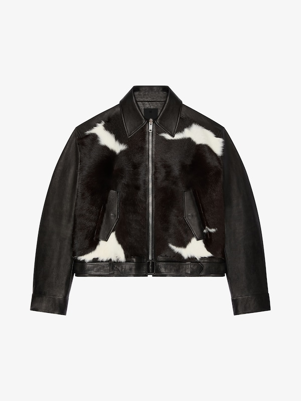 Givenchy Biker Jacket In Calfskin Leather