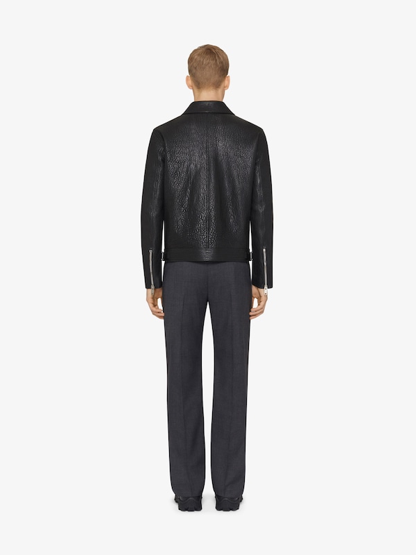 Givenchy Biker Jacket In Leather