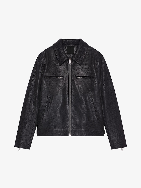 Givenchy Biker Jacket In Leather