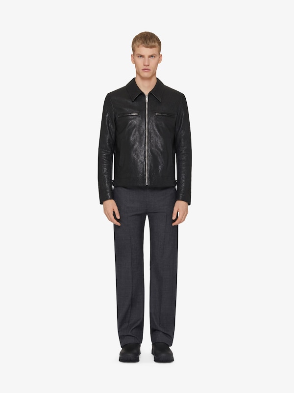 Givenchy Biker Jacket In Leather