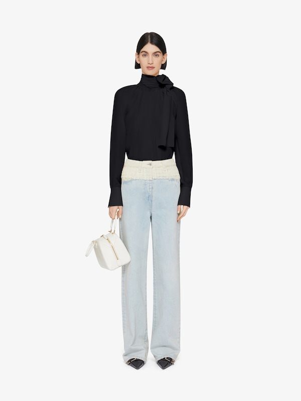 Givenchy Blouse In Silk With Lavallière