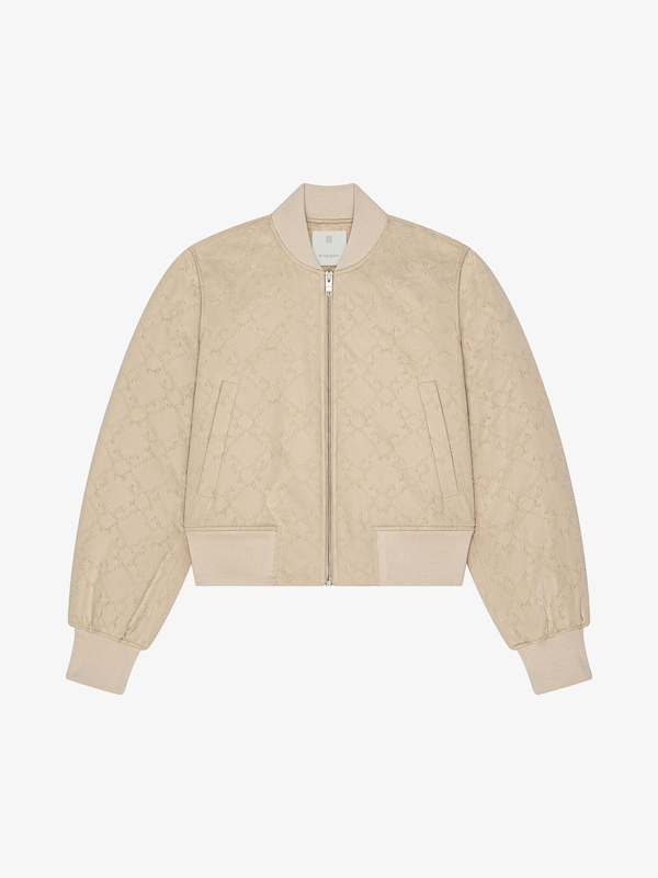 Givenchy Bomber In Monogram 72 Cotton