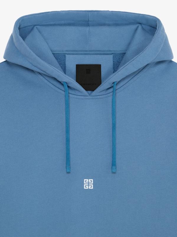 Givenchy Boxy Fit Hoodie In Fleece With 4G Detail