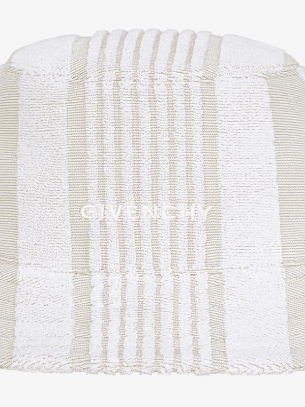 Givenchy GIVENCHY Bucket Hat In Cotton Towelling With Stripes