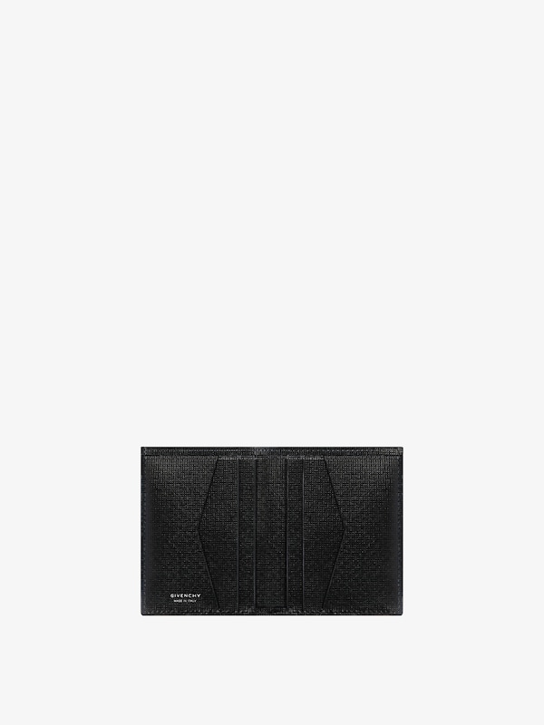 Givenchy Card Holder In 4G Leather