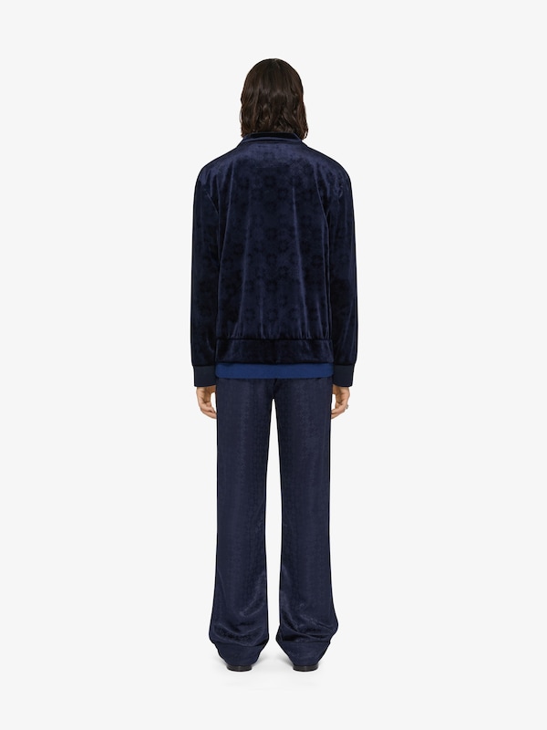 Givenchy Cardigan In Monogram 72 Velvet