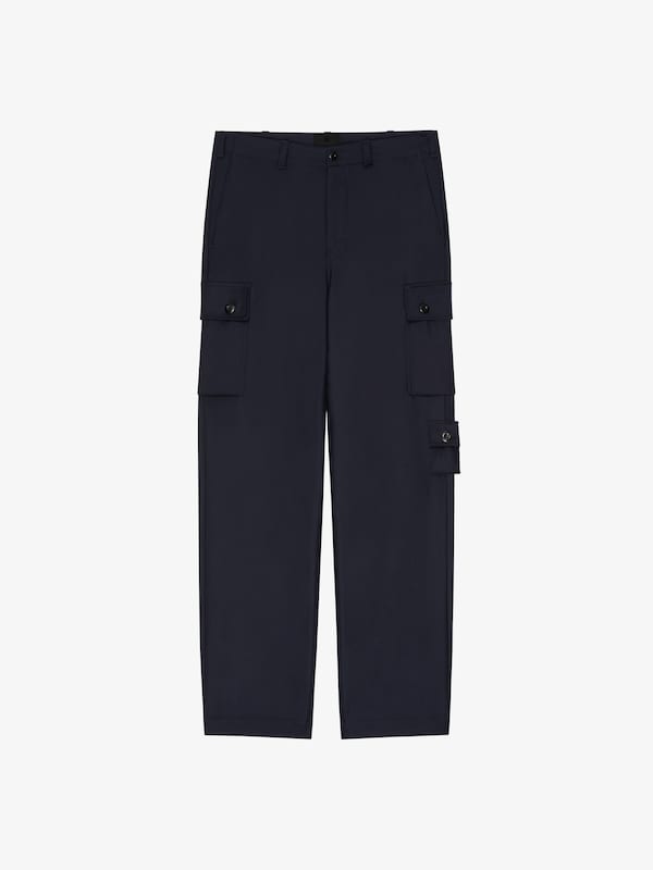 Givenchy Cargo Pants In Wool And Mohair