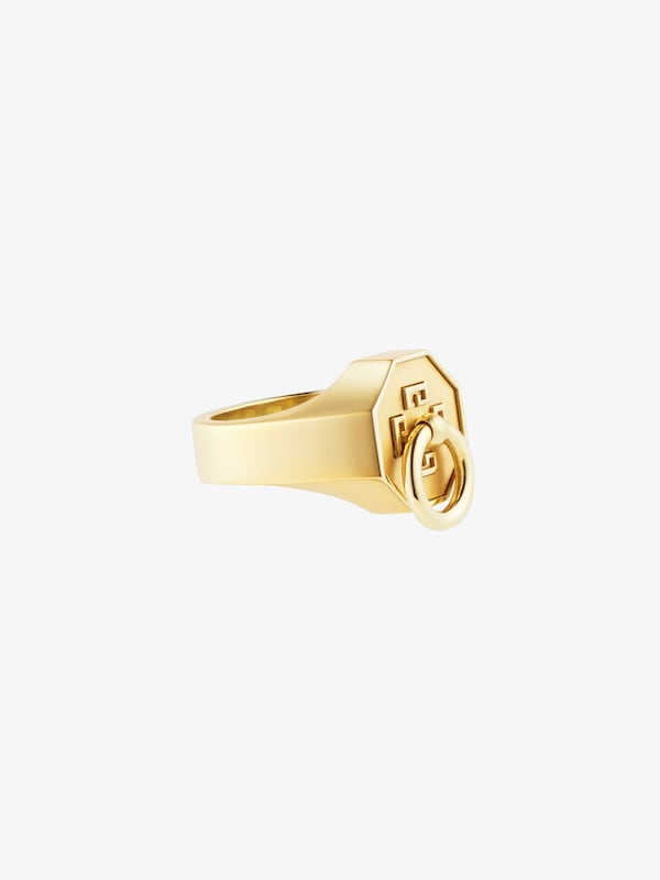 Givenchy Charm Ring In Metal