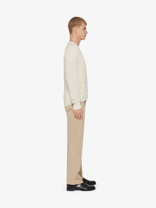 Givenchy Chino Pants In Cotton With 4G Detail