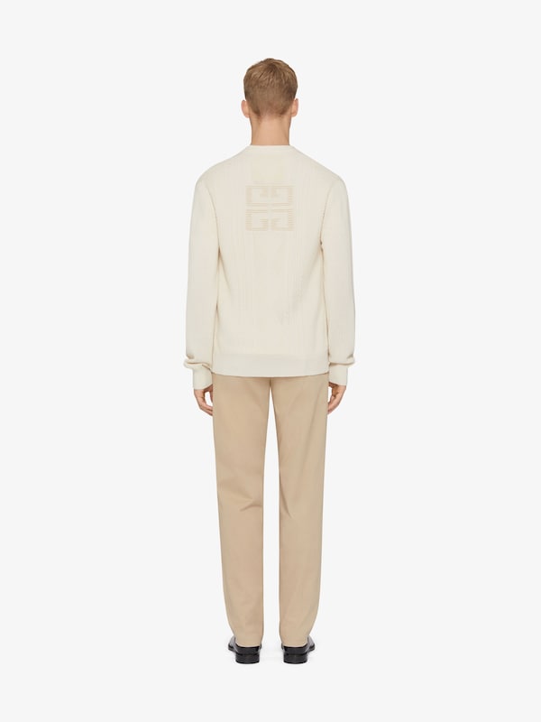 Givenchy Chino Pants In Cotton With 4G Detail