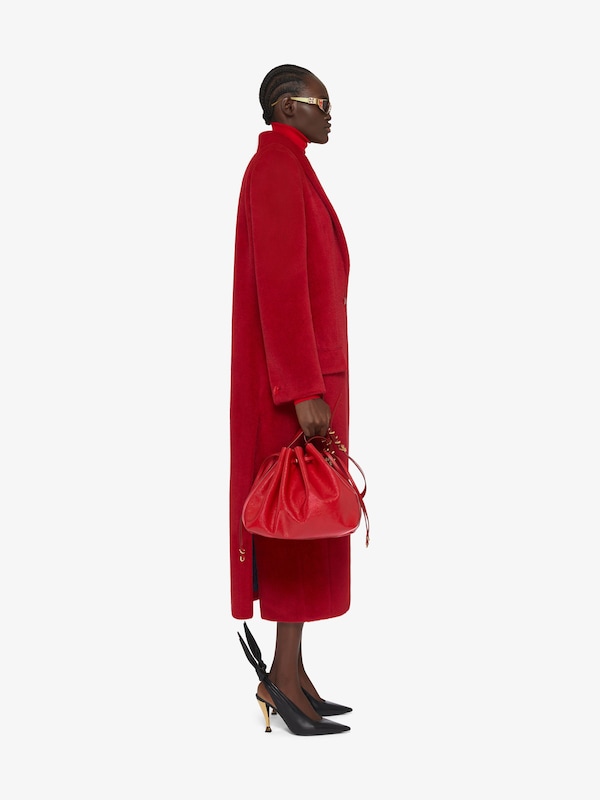 Givenchy Coat In Alpaca Wool