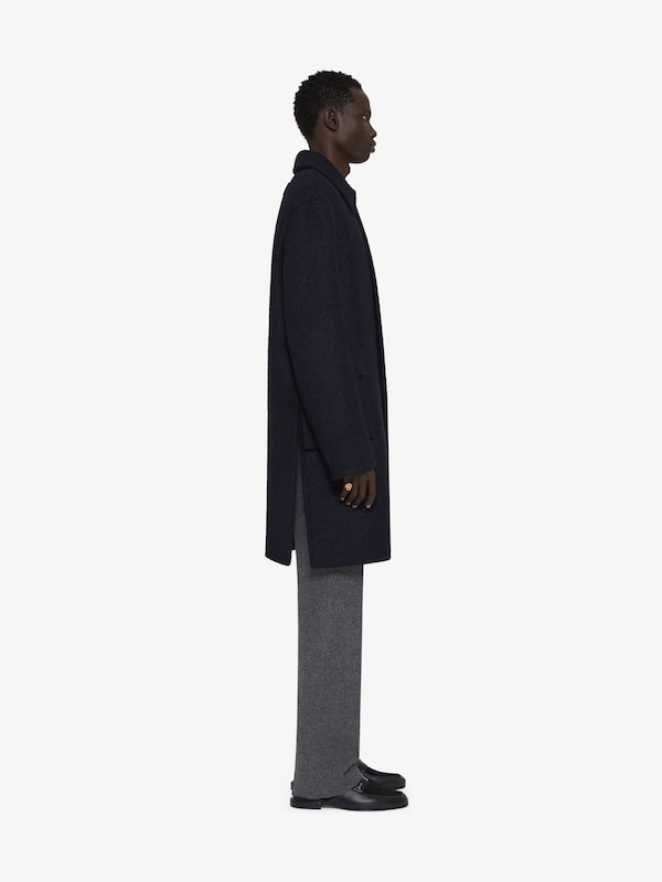 Givenchy Coat In Double Face Wool