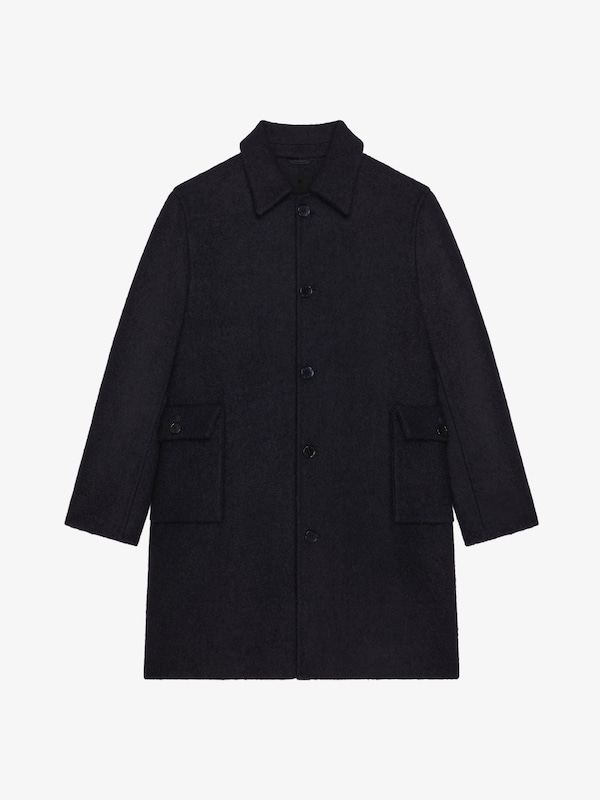 Givenchy Coat In Double Face Wool