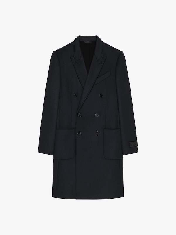 Givenchy Coat In Wool And Cashmere