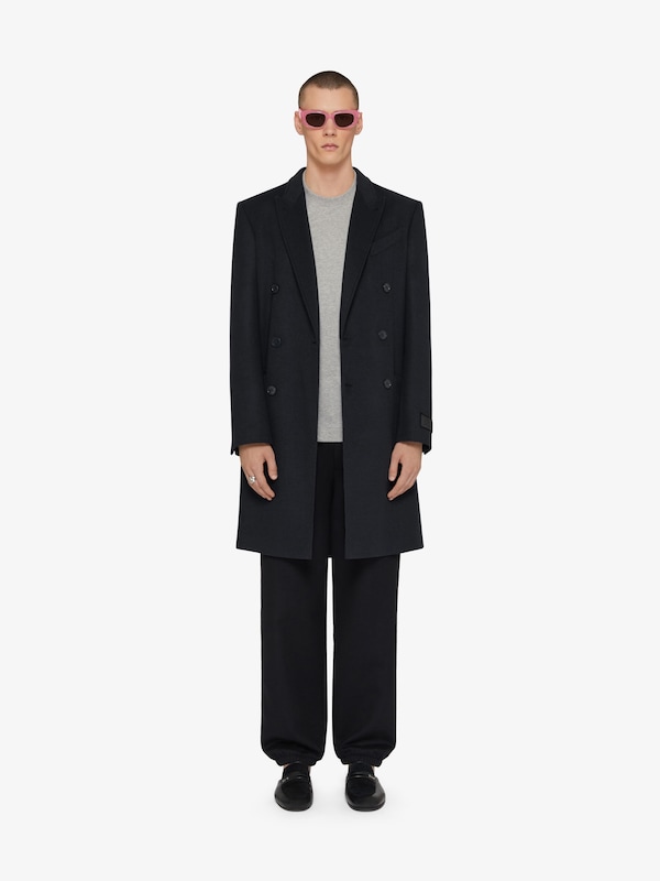 Givenchy Coat In Wool And Cashmere