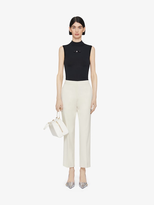 Givenchy Cropped fit tailored pants in cotton