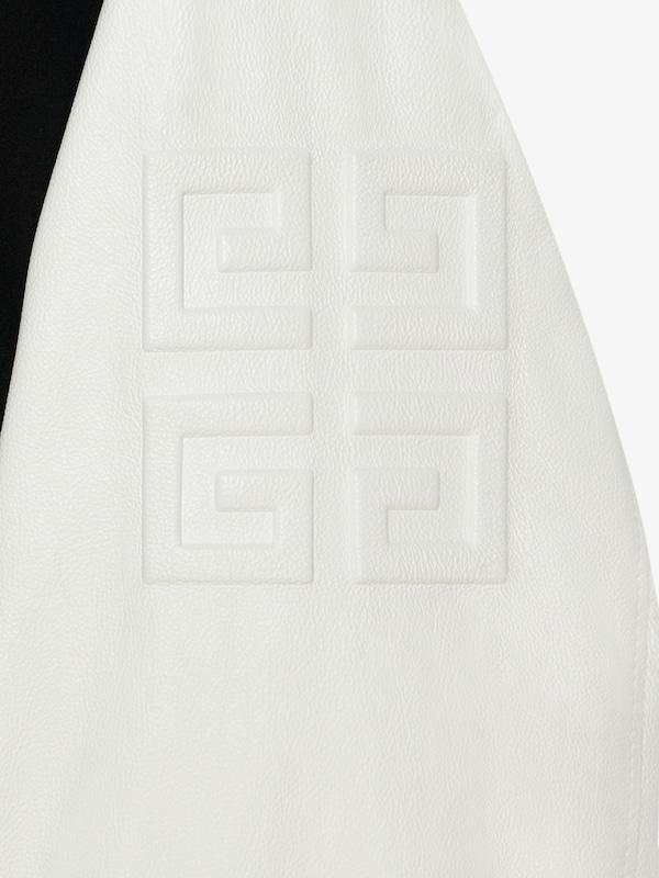 Givenchy GIVENCHY Cropped Varsity Jacket In Wool And Leather