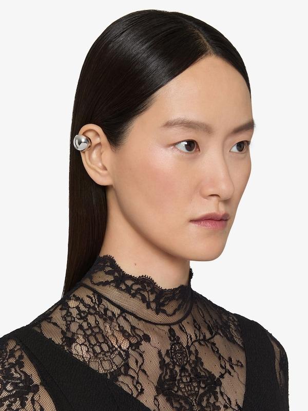 Givenchy Curve Earrcuff In Metal
