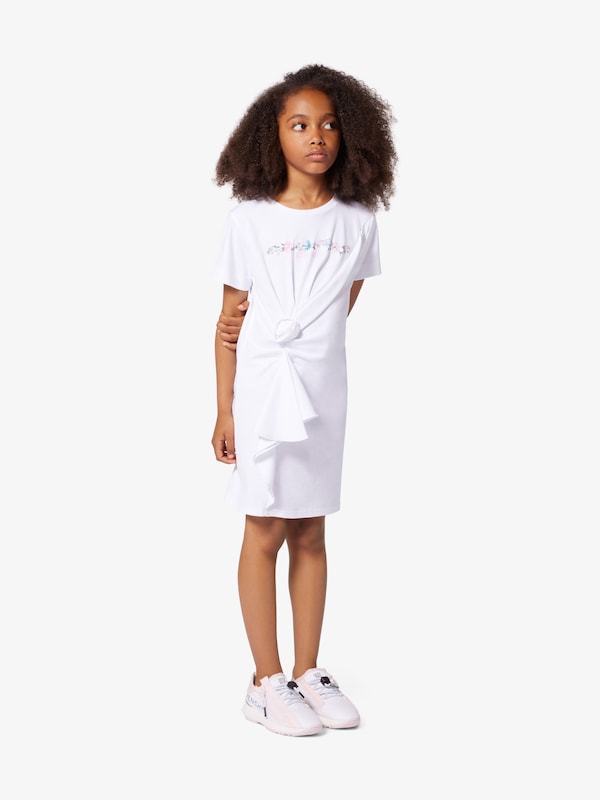 Givenchy Dress in cotton with floral flounce