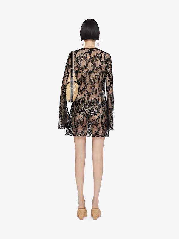 Givenchy Dress In Lace With 4G Detail