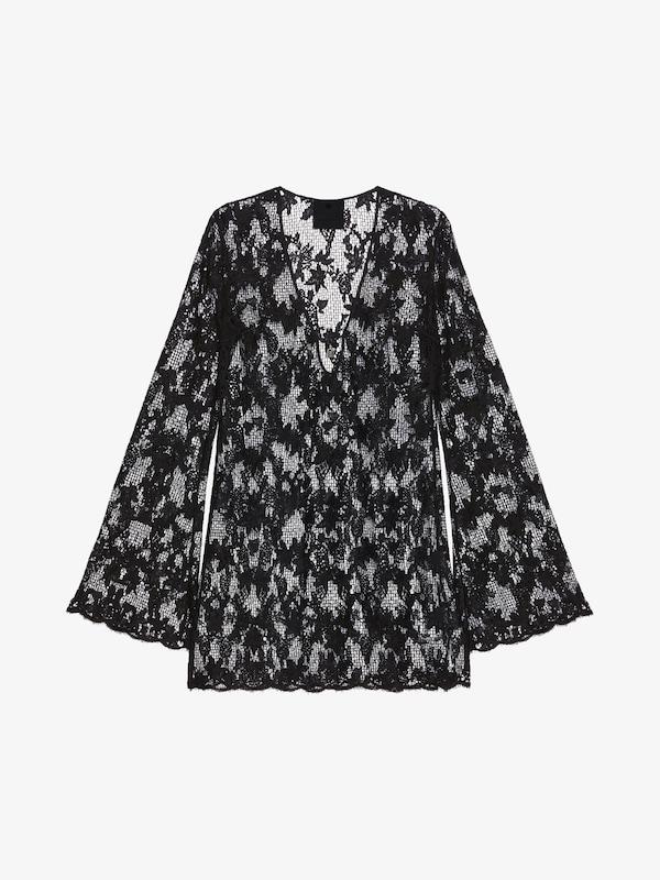 Givenchy Dress In Lace With 4G Detail