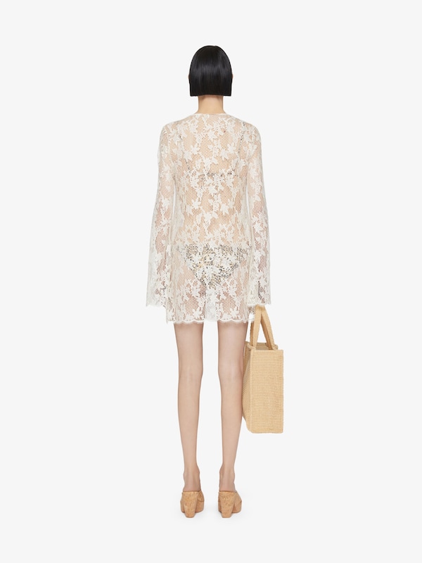 Givenchy Dress In Lace With 4G Detail