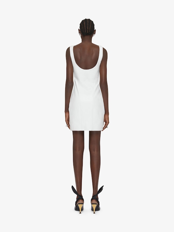 Givenchy Dress In Leather With Bow Detail