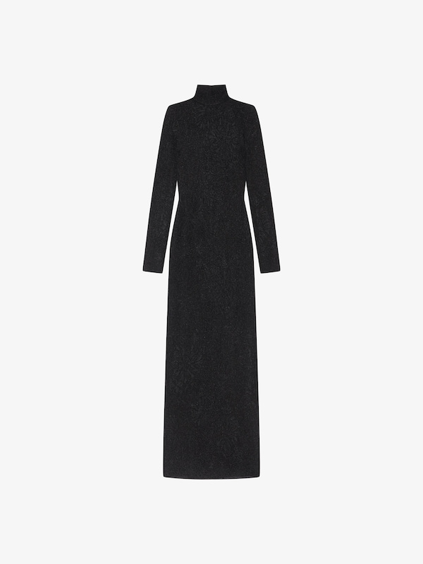 Givenchy Dress in lurex with floral jacquard