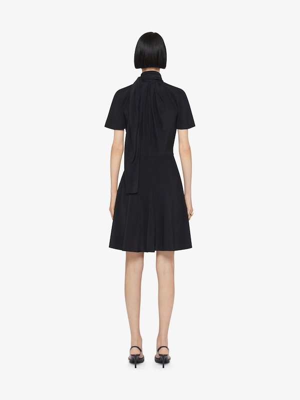 Givenchy Dress In Silk With Lavallière