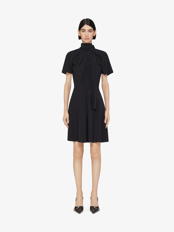 Givenchy Dress in silk with lavallière