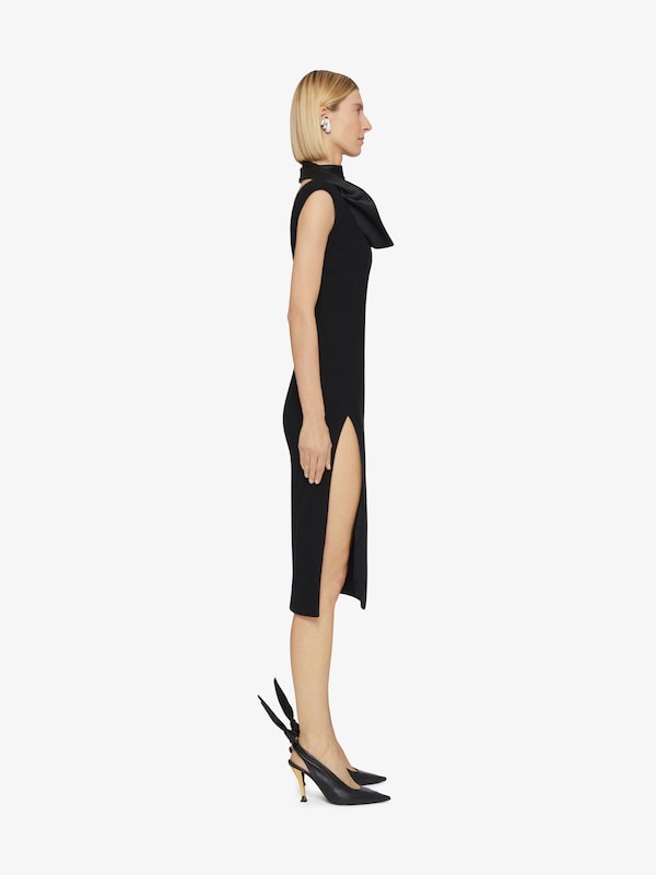 Givenchy Dress In Wool With Swallow Collar