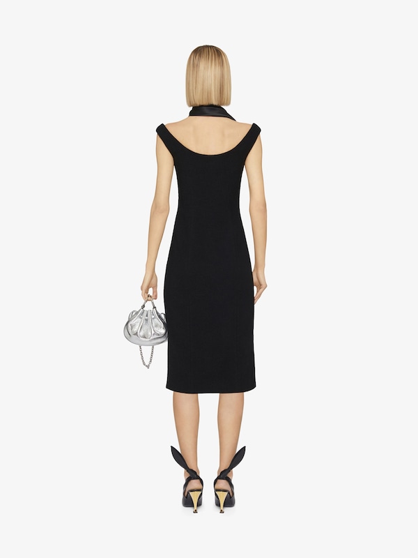 Givenchy Dress In Wool With Swallow Collar
