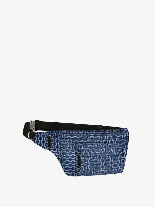 Givenchy Essential U Bumbag In Monogram 72 Denim