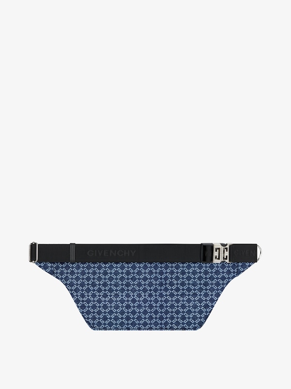 Givenchy Essential U Bumbag In Monogram 72 Denim