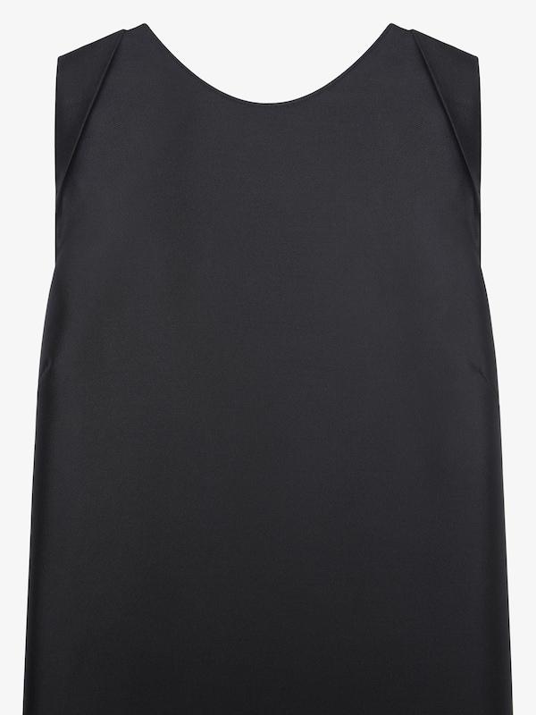 Givenchy Evening Draped Dress In Wool And Silk