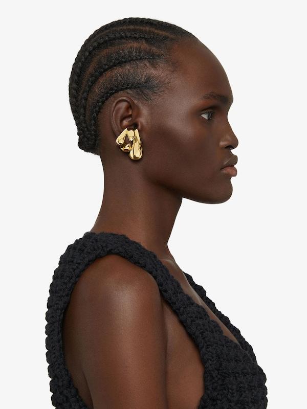Givenchy Feline Earcuffs In Metal