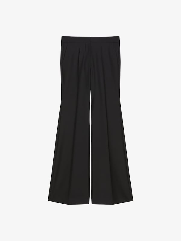 Givenchy Flare Tailored Pants In Wool And Mohair