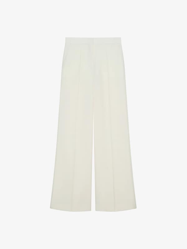 Givenchy Flare Tailored Pants In Wool And Mohair