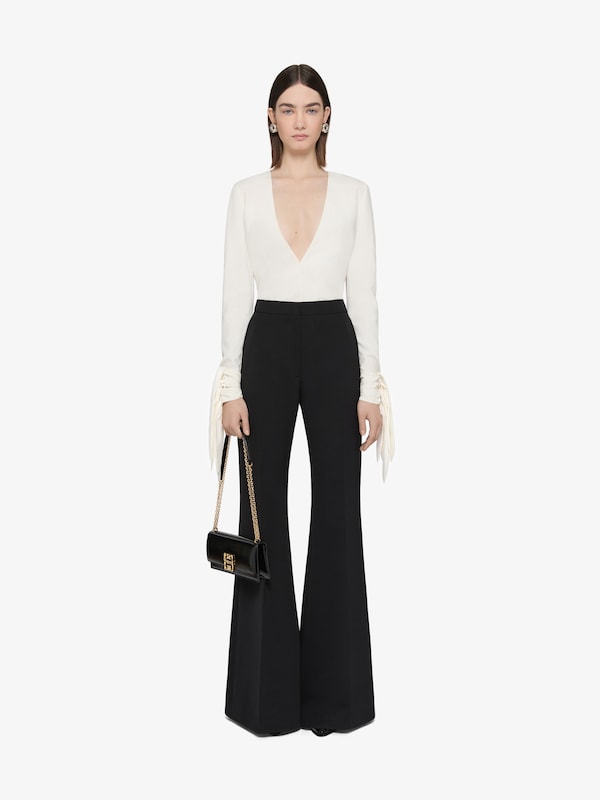 Givenchy Flare Tailored Pants In Wool